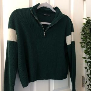 Green Brandy Zip Up